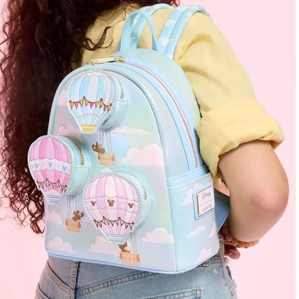 Loungefly Disney Mickey & Friends Hot Air Balloon Mini Backpack